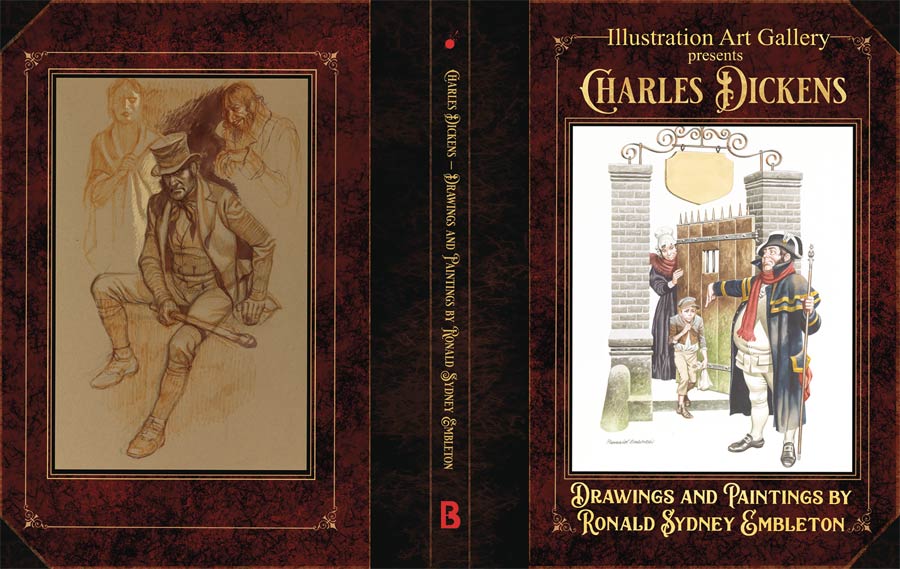 Charles Dickens Drawing And Paintings By Ronald Sydney Embleton TP