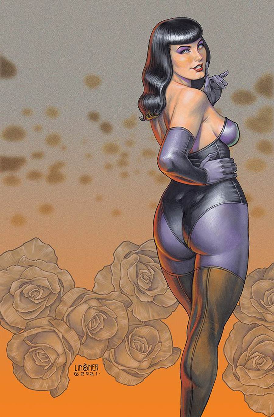 Bettie Page And The Curse Of The Banshee #2 Cover M Limited Edition Joseph Michael Linsner Virgin Cover