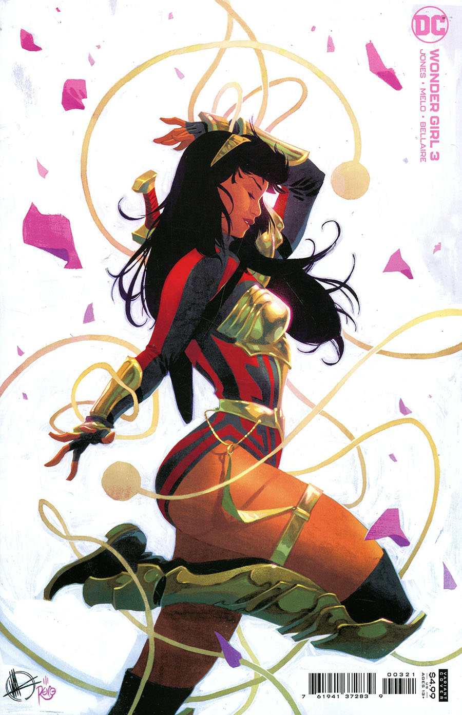 Wonder Girl Vol 2 #3 Cover B Variant Matteo Scalera Card Stock Cover