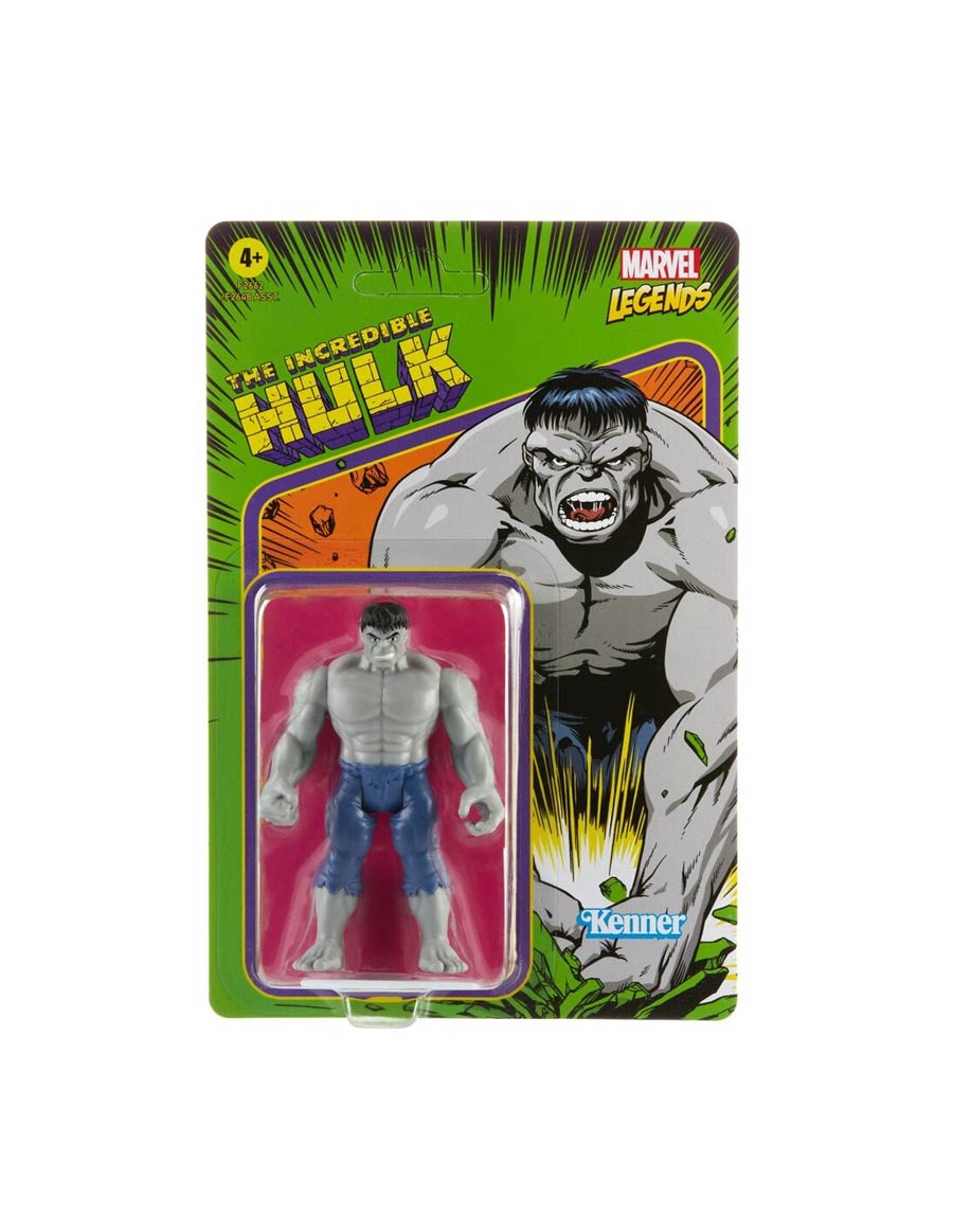 Marvel Vintage Series 2021 3.75-Inch Action Figure Wave 3 - Hulk (Gray)