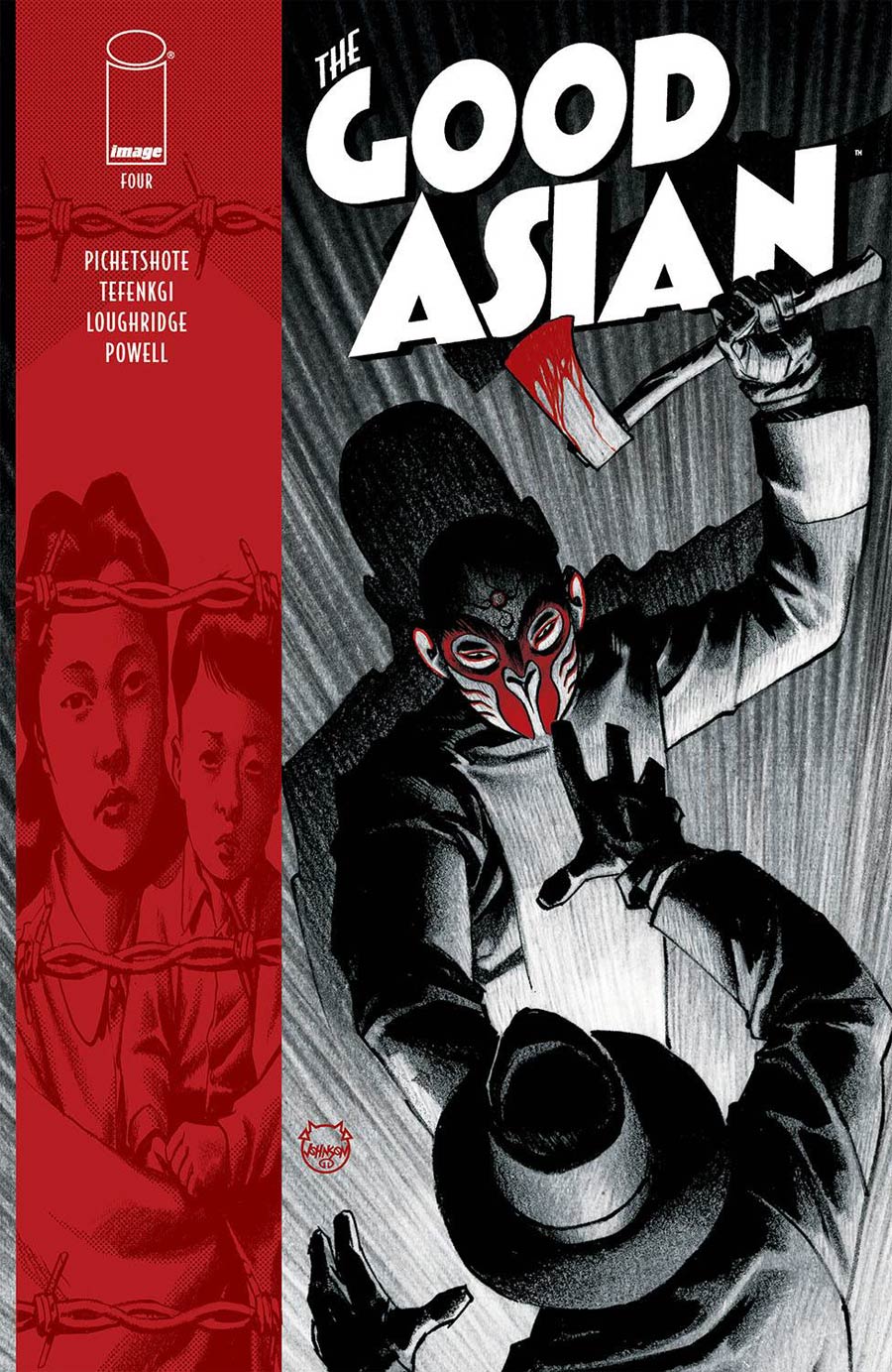 Good Asian #4 Cover A Regular Dave Johnson Cover