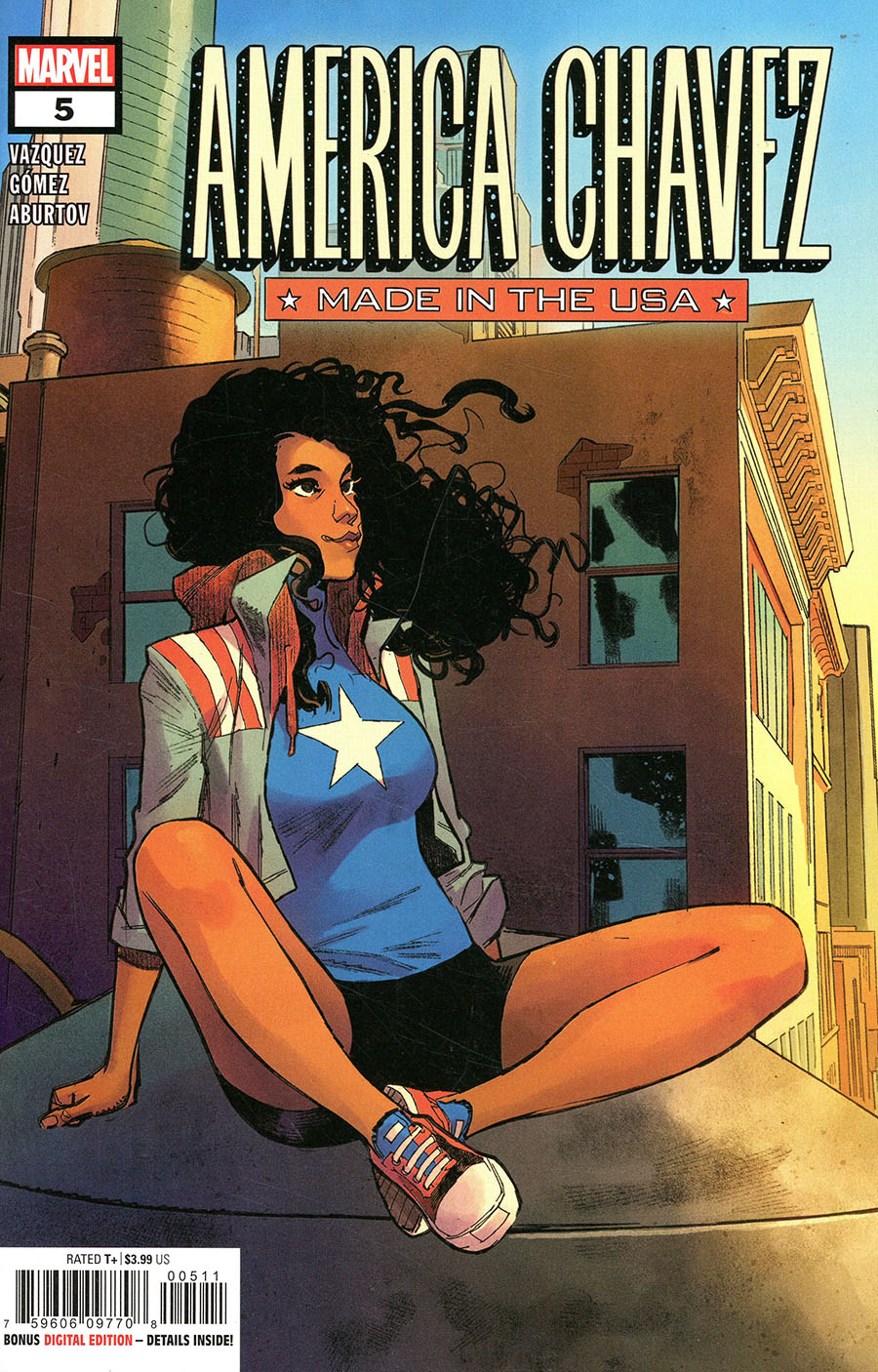 America Chavez Made In The USA #5 Cover A Regular Sara Pichelli Cover