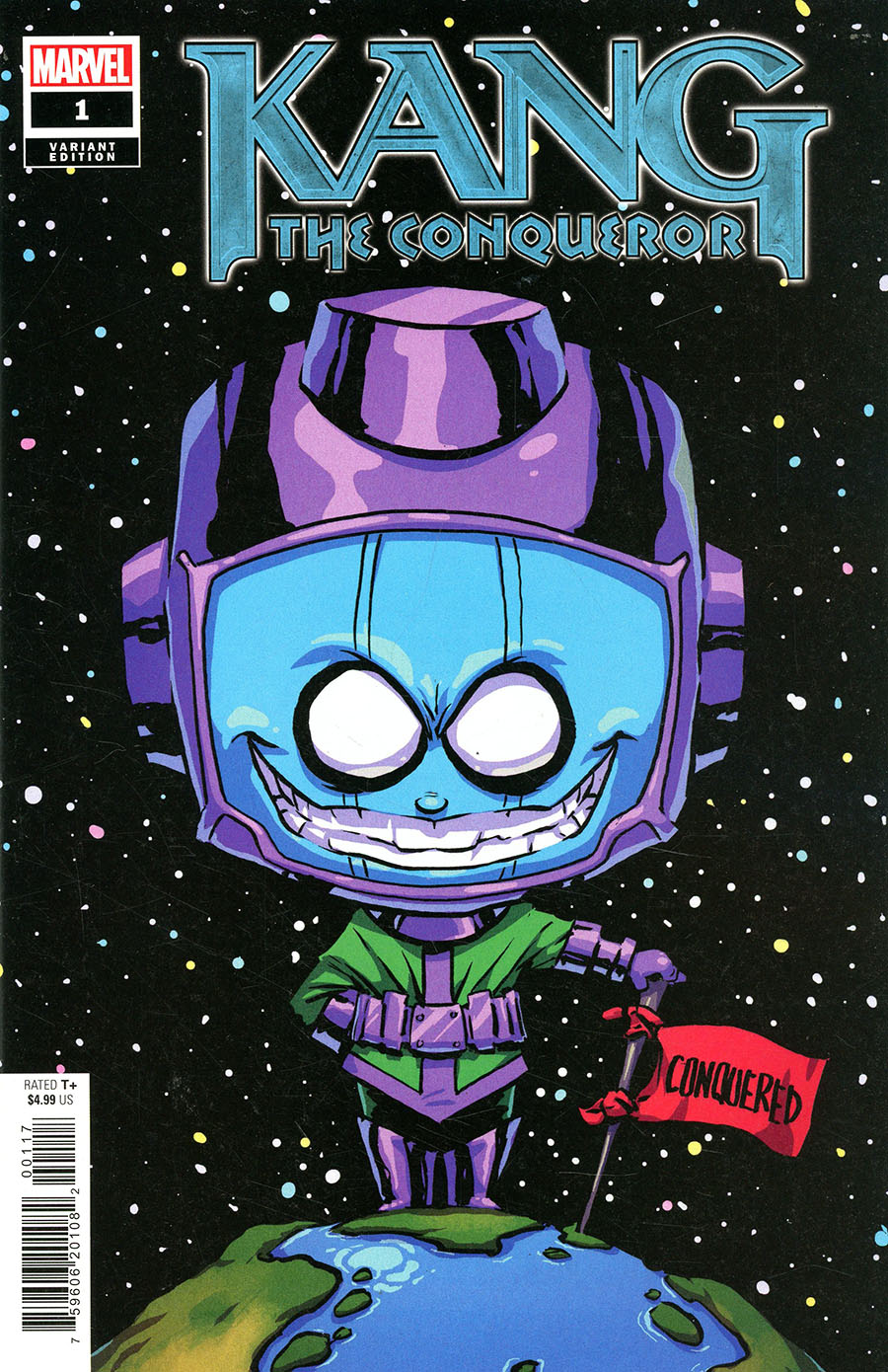 Kang The Conqueror #1 Cover K Variant Skottie Young Cover (Limit 1 Per Customer)