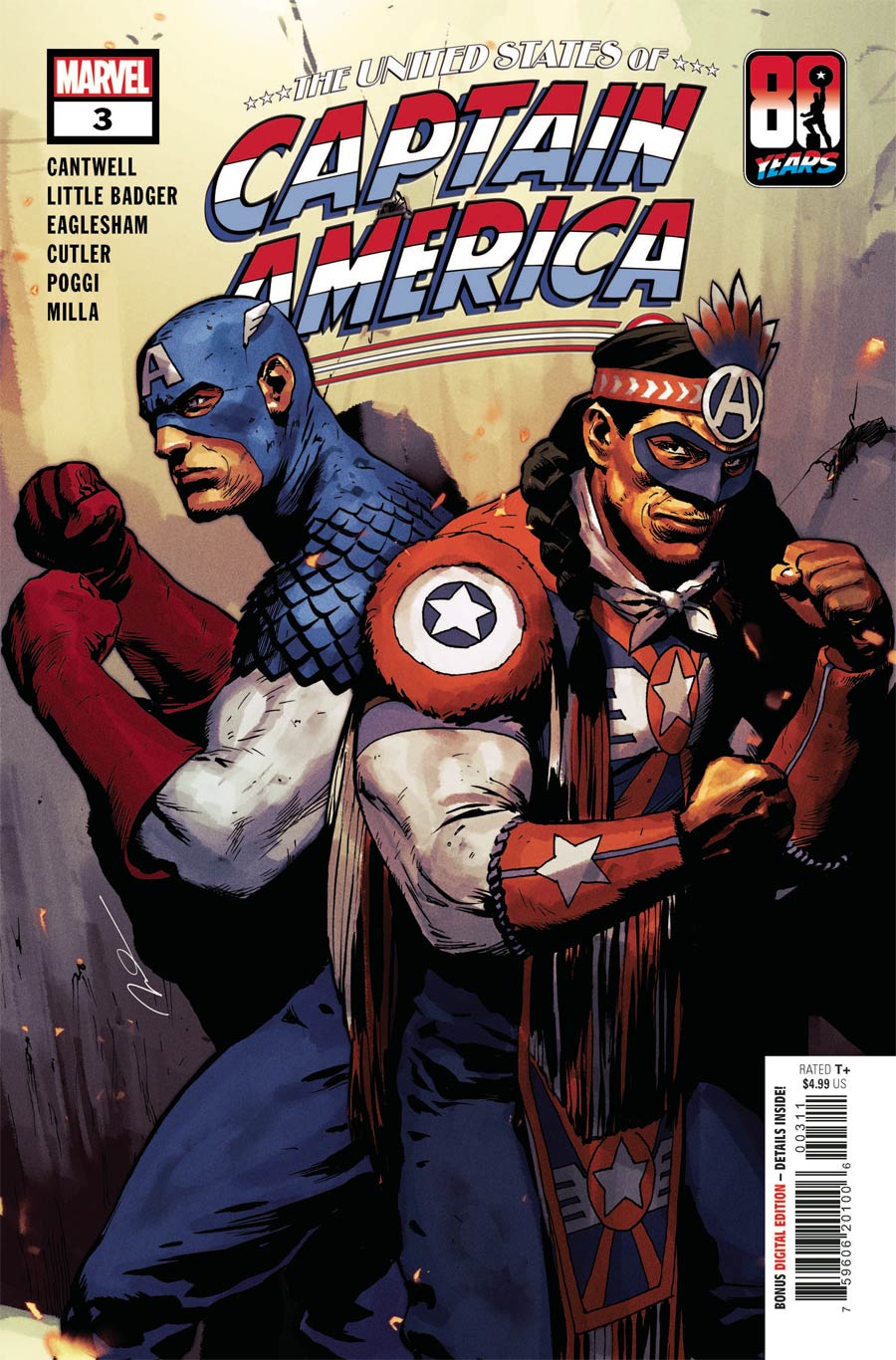 United States Of Captain America #3 Cover A Regular Gerald Parel Cover