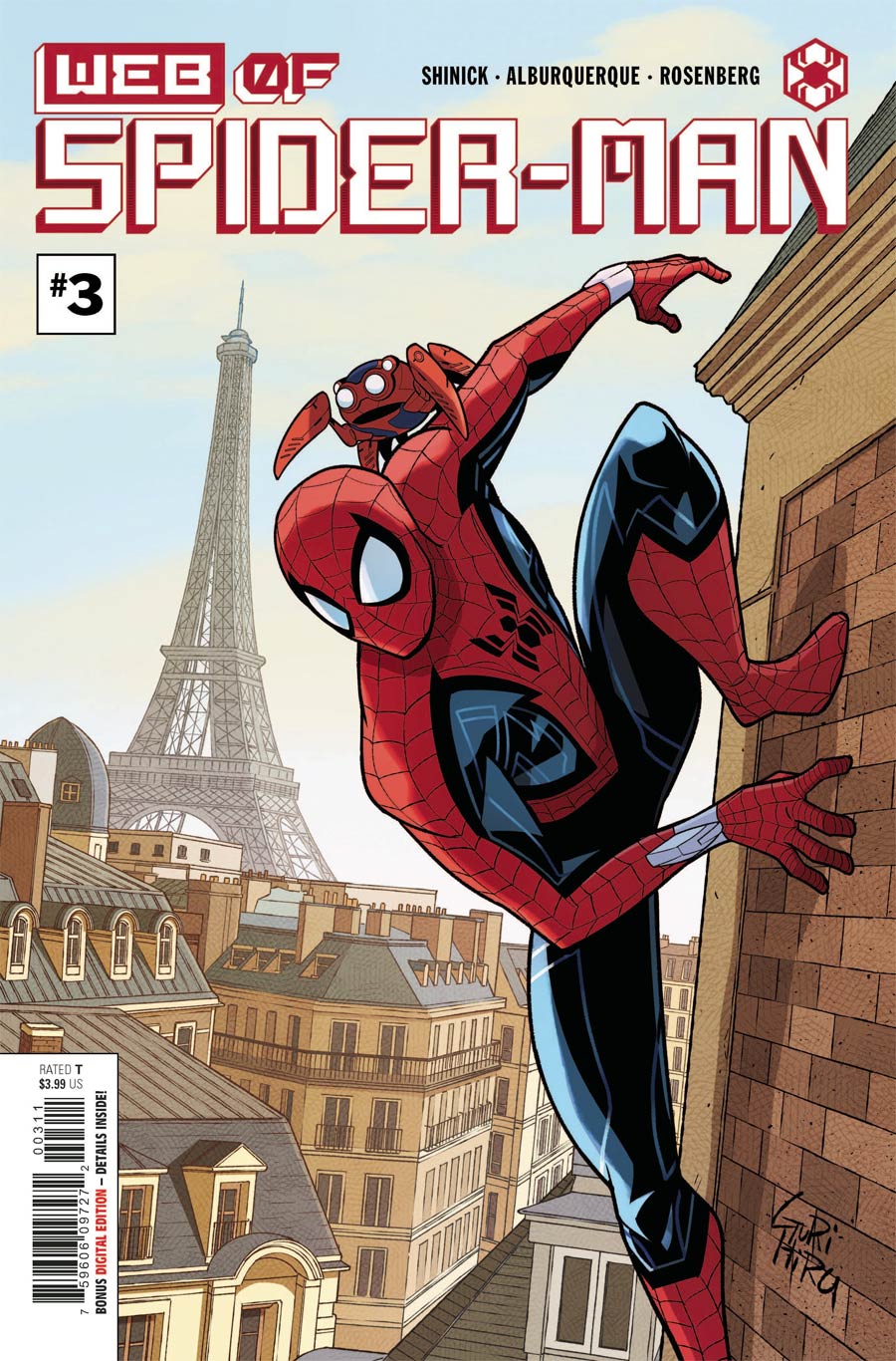 W.E.B. Of Spider-Man #3 Cover A Regular Gurihiru Cover