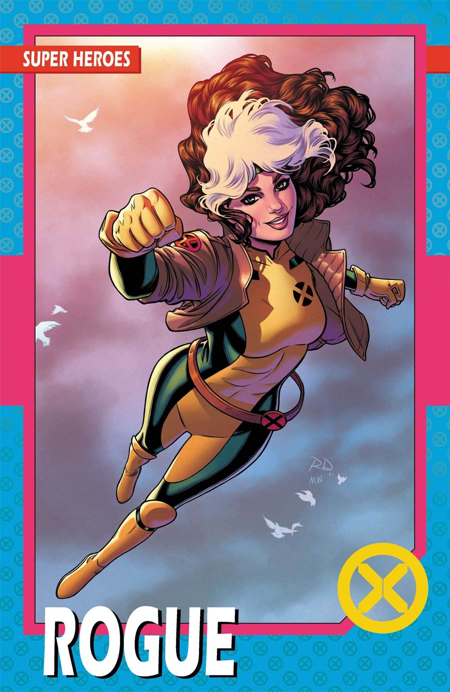 X-Men Vol 6 #2 Cover C Variant New Line-Up Trading Card Cover