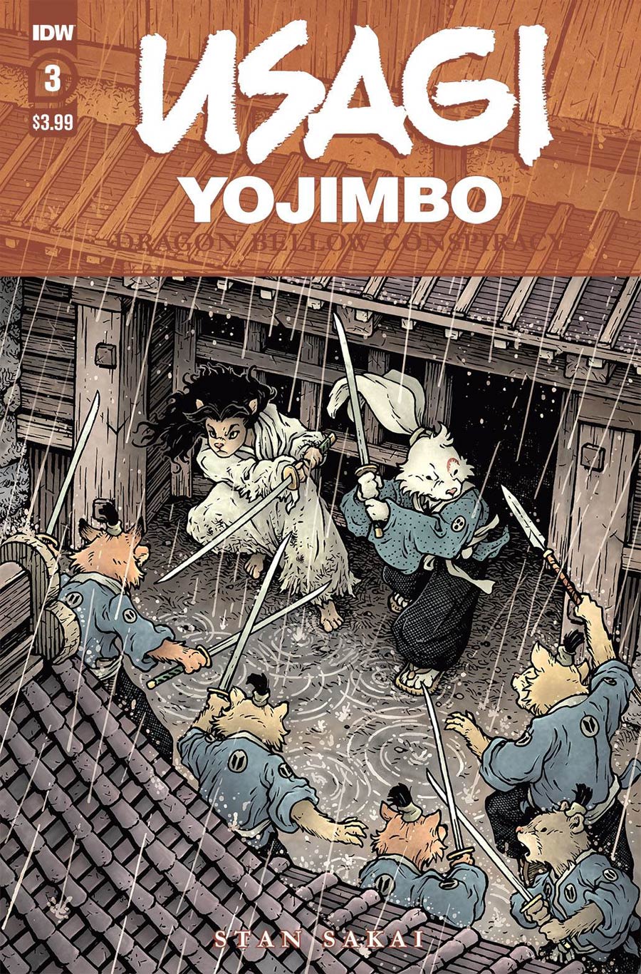 Usagi Yojimbo Dragon Bellow Conspiracy #3