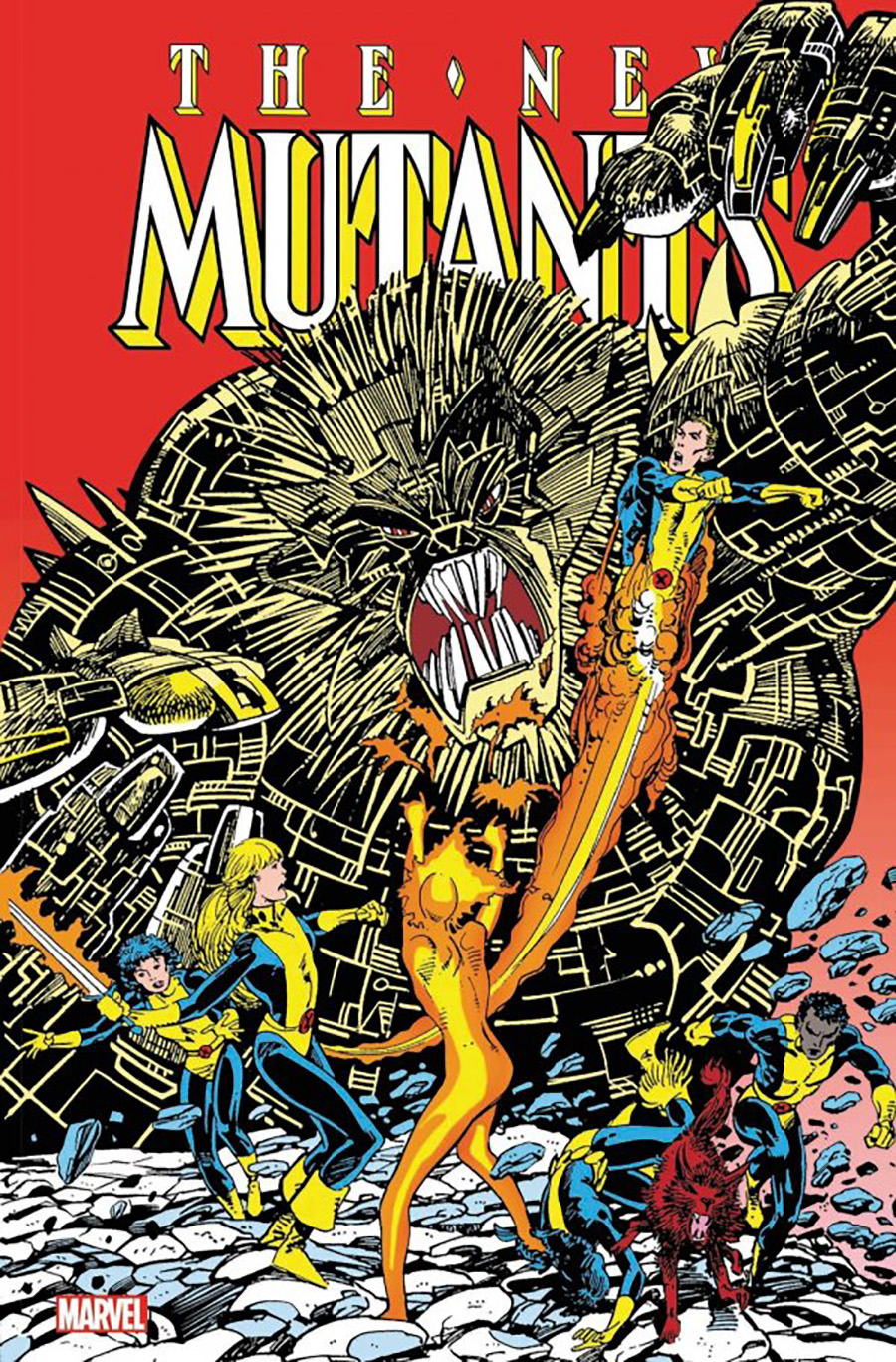 New Mutants Omnibus Vol 2 HC Book Market Barry Windsor-Smith Cover