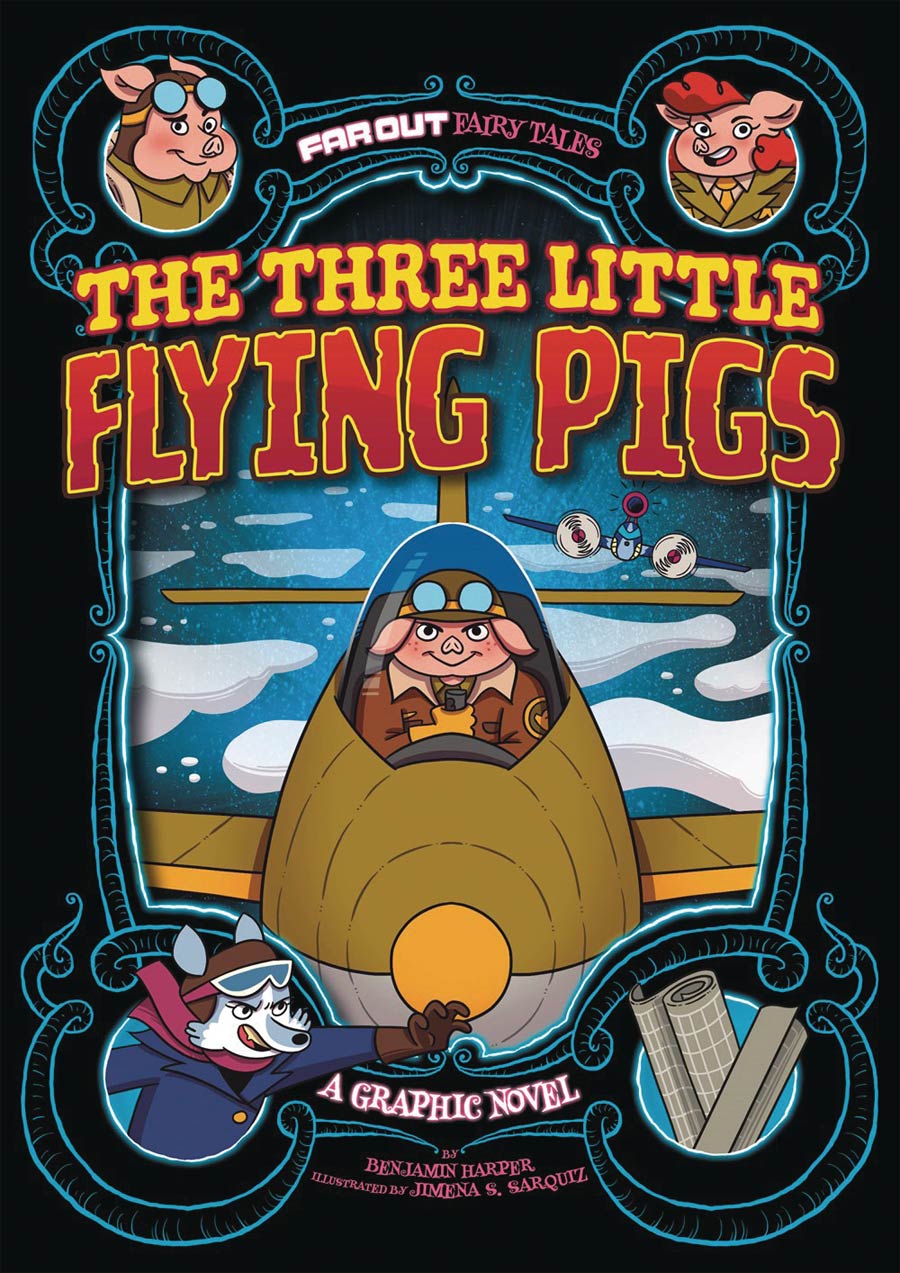 Far Out Fables Three Little Flying Pigs GN