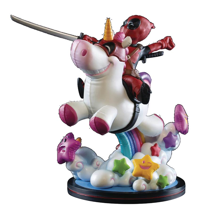 Deadpool Unicorn Q-Fig Max Elite Diorama