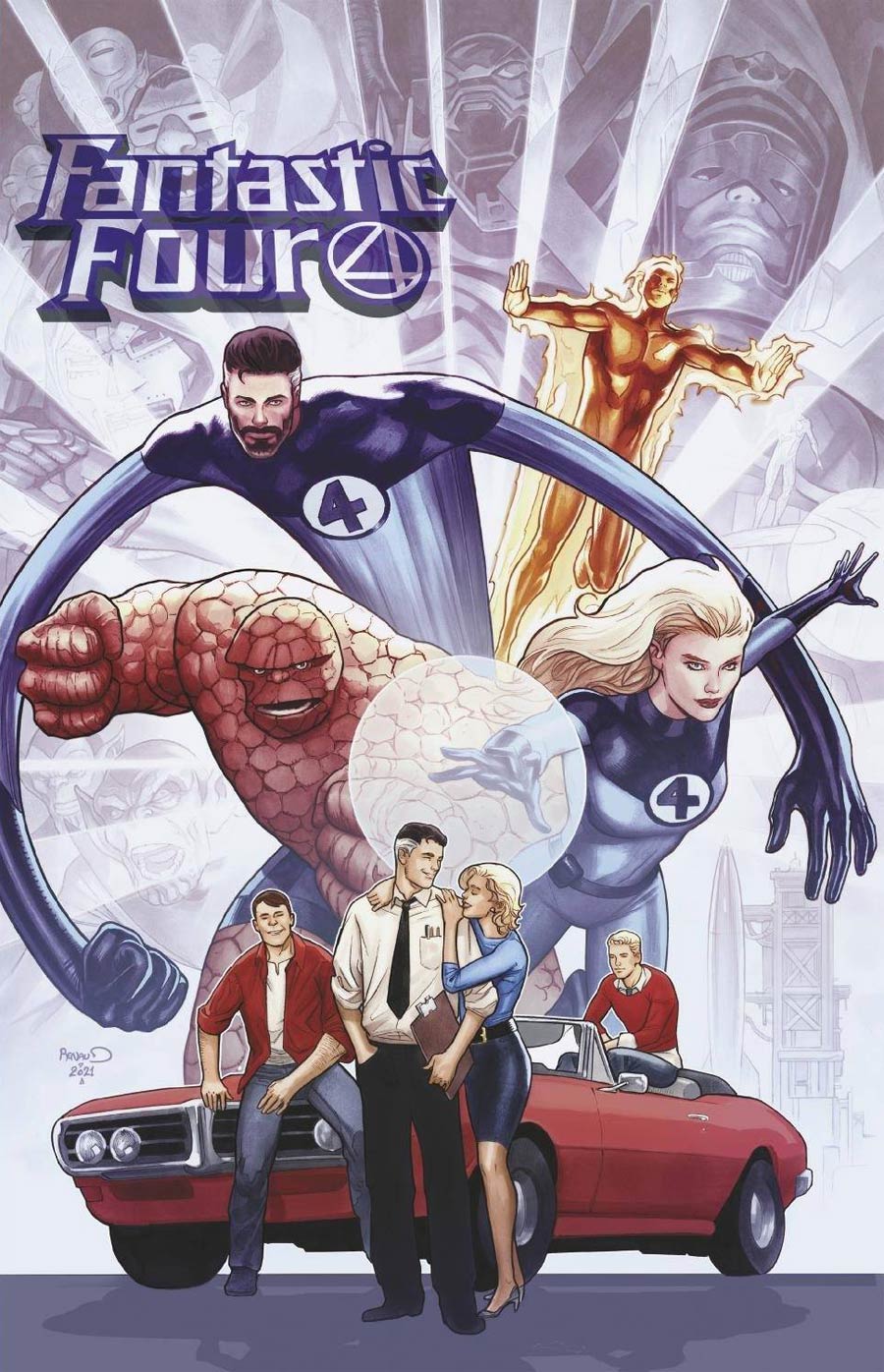 Fantastic Four Vol 6 #35 Cover F Incentive Paul Renaud Variant Cover