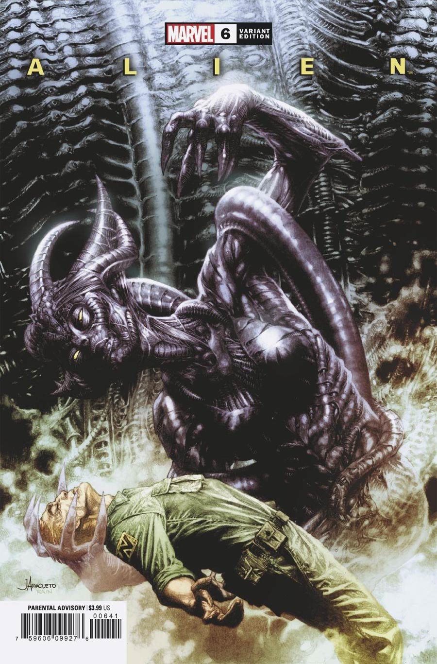 Alien #6 Cover D Incentive Jay Anacleto Variant Cover