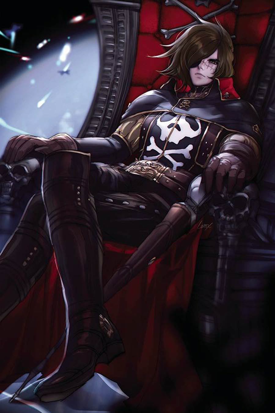 Space Pirate Captain Harlock #3 Cover G Incentive Leirix Virgin Cover