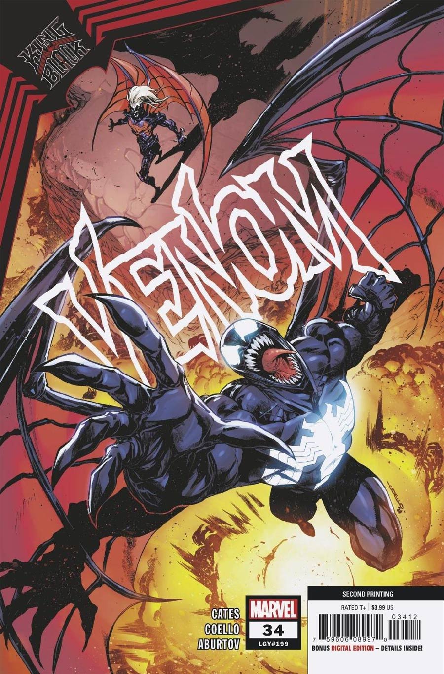 Venom Vol 4 #34 Cover G 2nd Ptg Iban Coello Variant Cover (King In Black Tie-In)