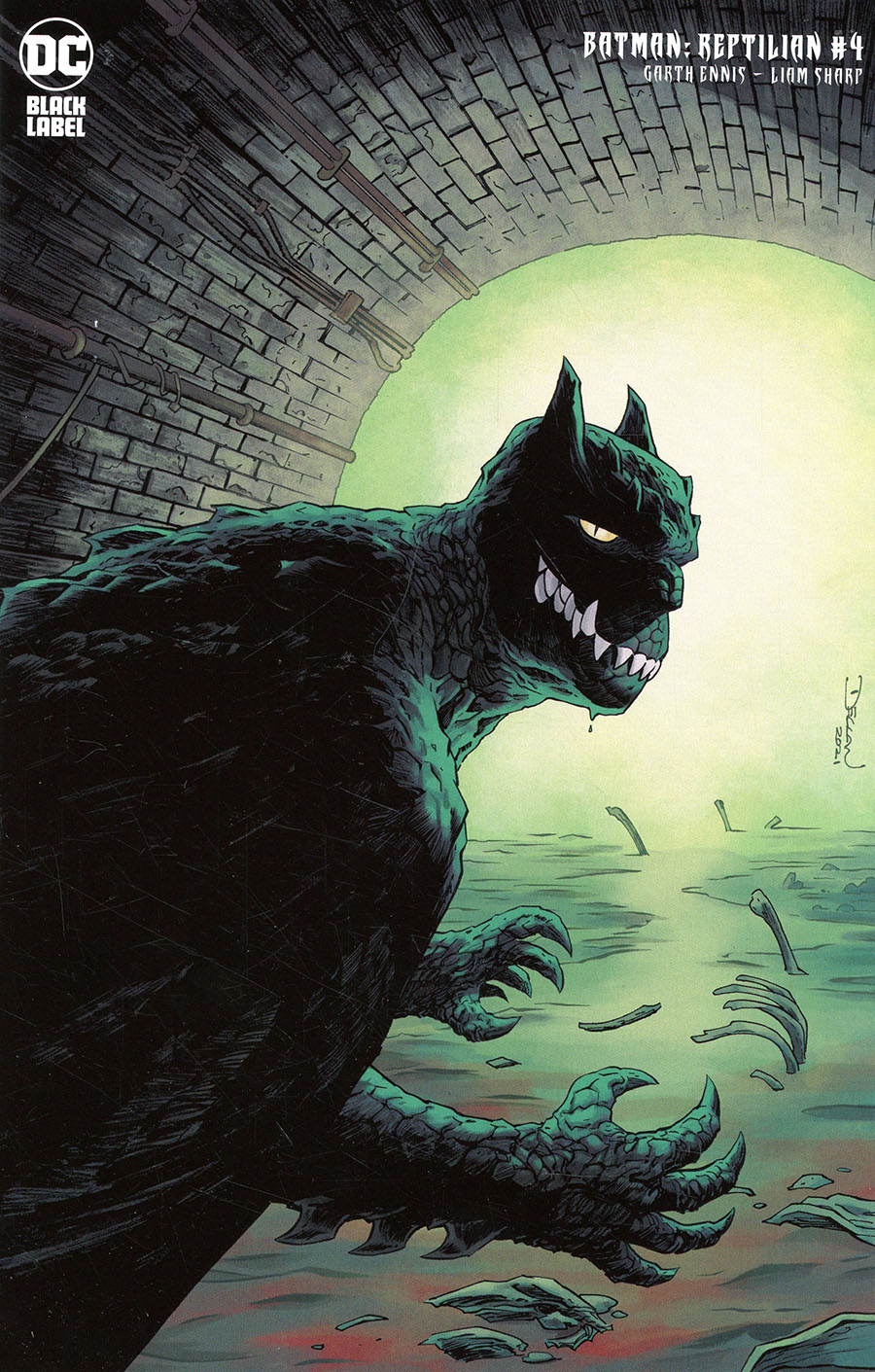 Batman Reptilian #4 Cover C Incentive Declan Shalvey Variant Cover