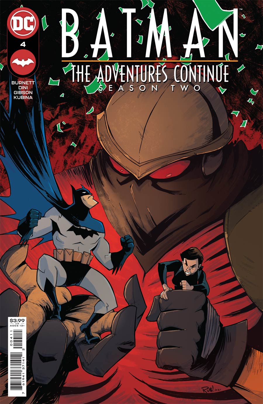 Batman The Adventures Continue Season II #4 Cover A Regular Rob Guillory Cover