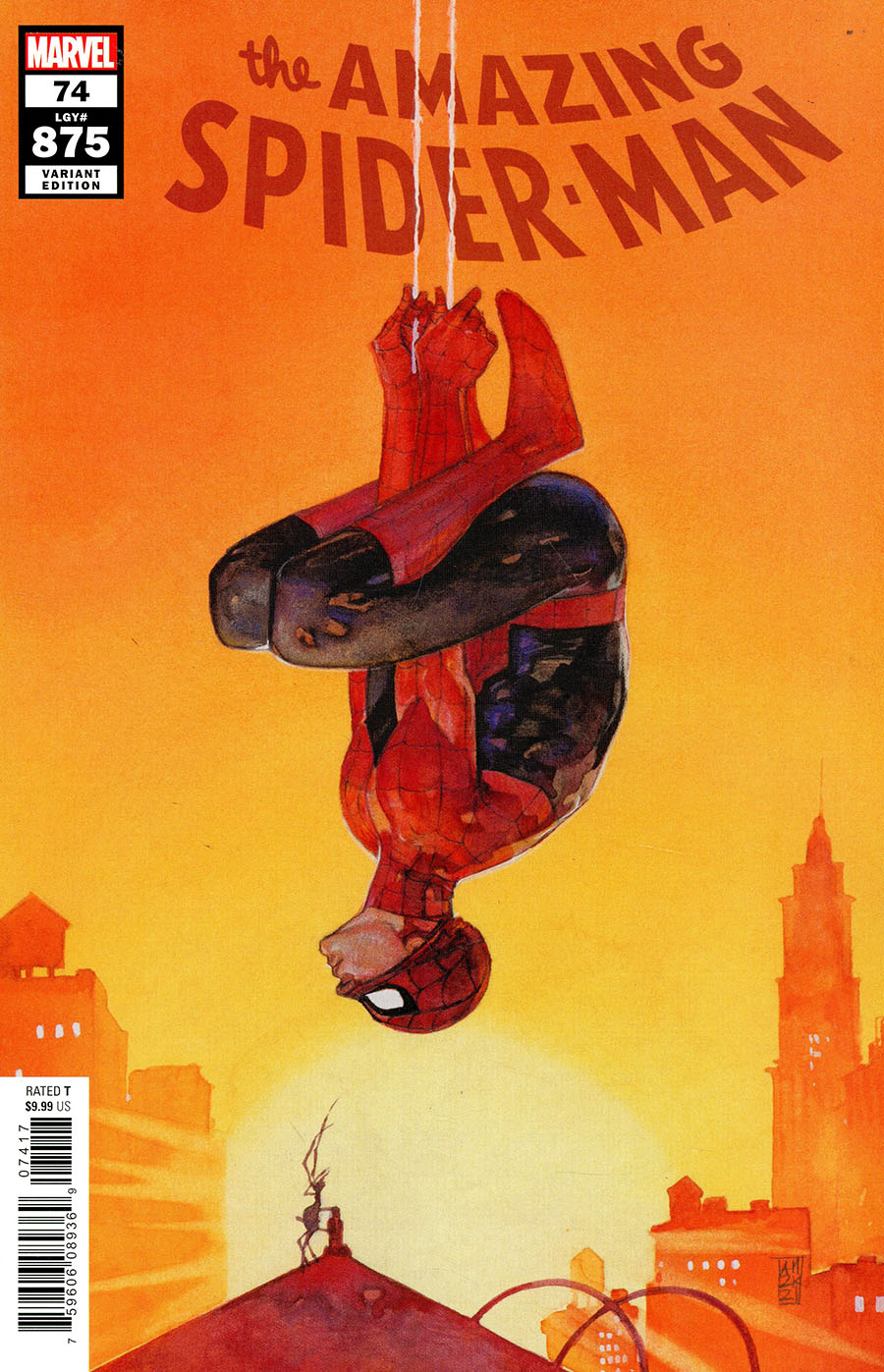 Amazing Spider-Man Vol 5 #74 Cover I Variant Alex Maleev Cover (#875)