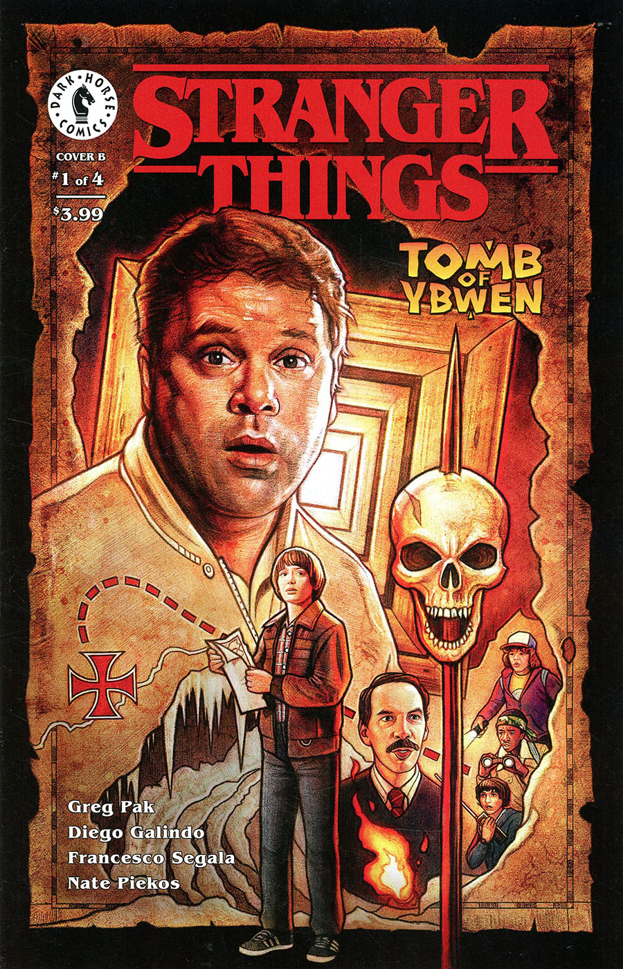 Stranger Things Tomb Of Ybwen #1 Cover B Variant Kyle Lambert Cover