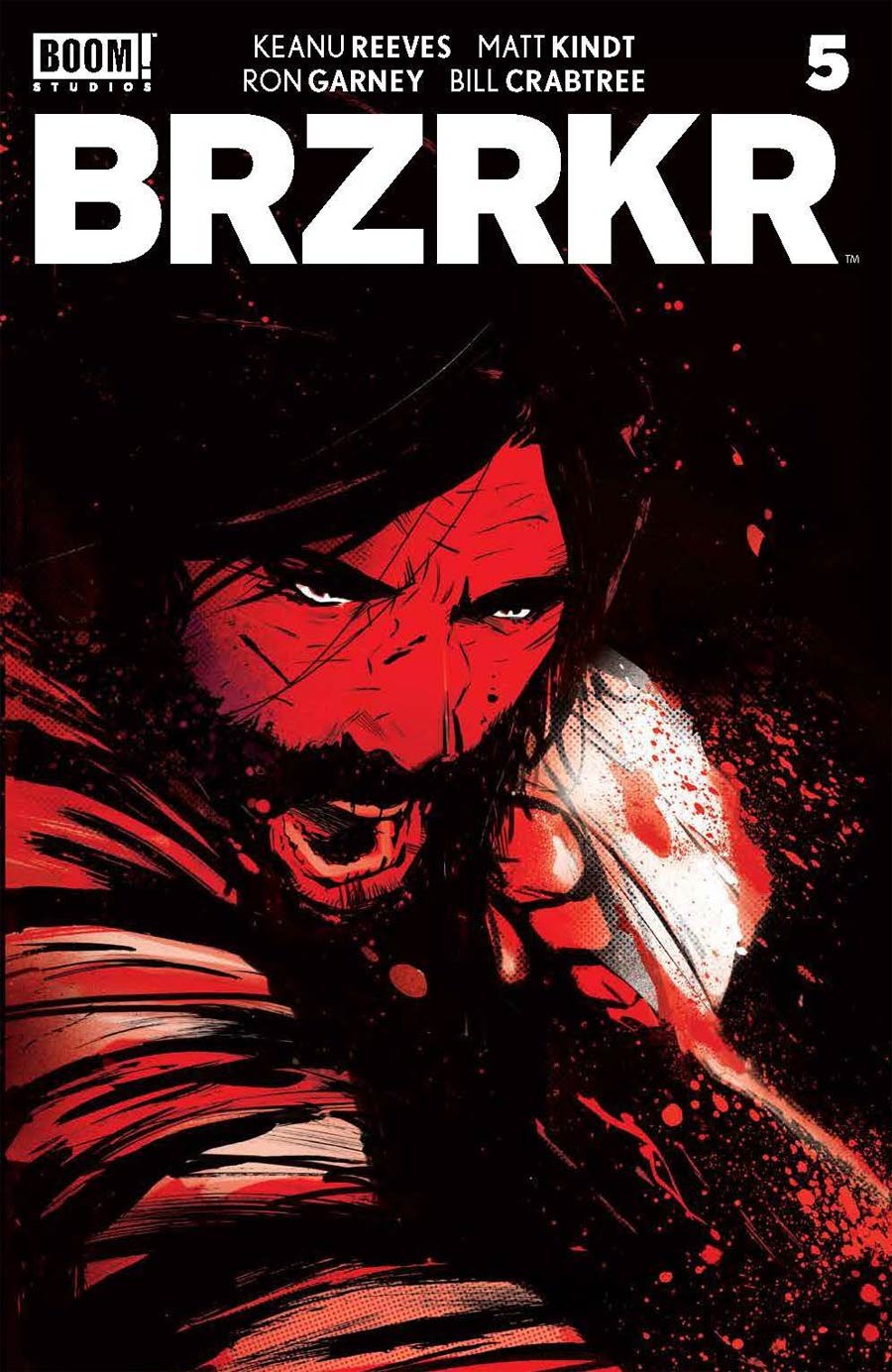 BRZRKR (Berzerker) #5 Cover C Variant Lee Garbett Foil Cover