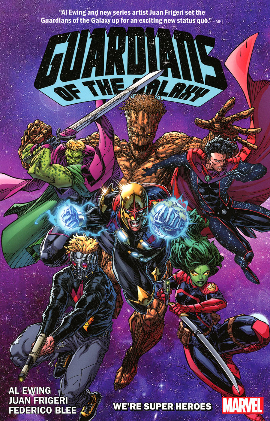 Guardians Of The Galaxy By Al Ewing Vol 3 Were Super Heroes TP