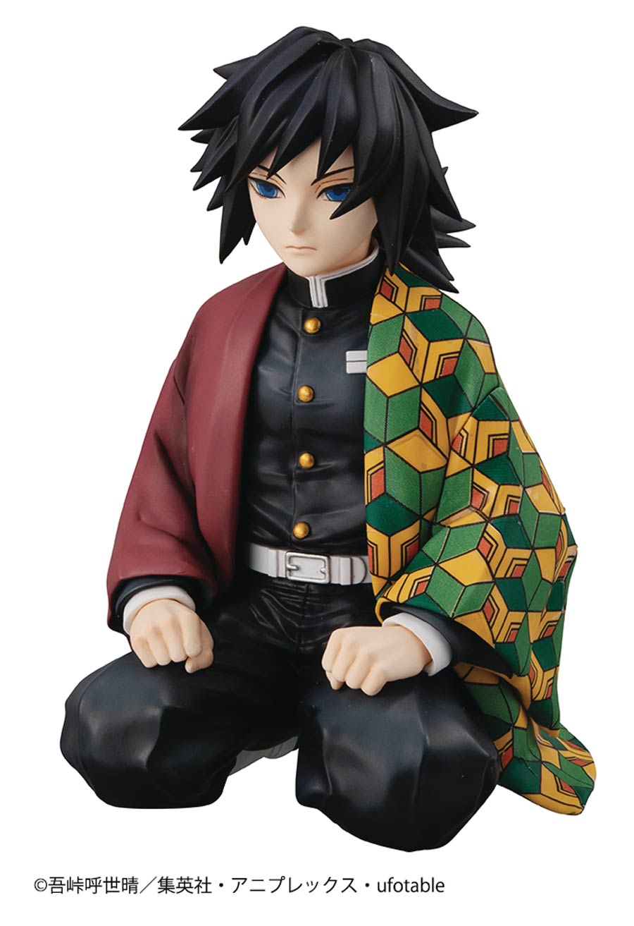 Demon Slayer Kimetsu No Yabia Giyu Palm-Sized Gem Series PVC Figure Normal Version