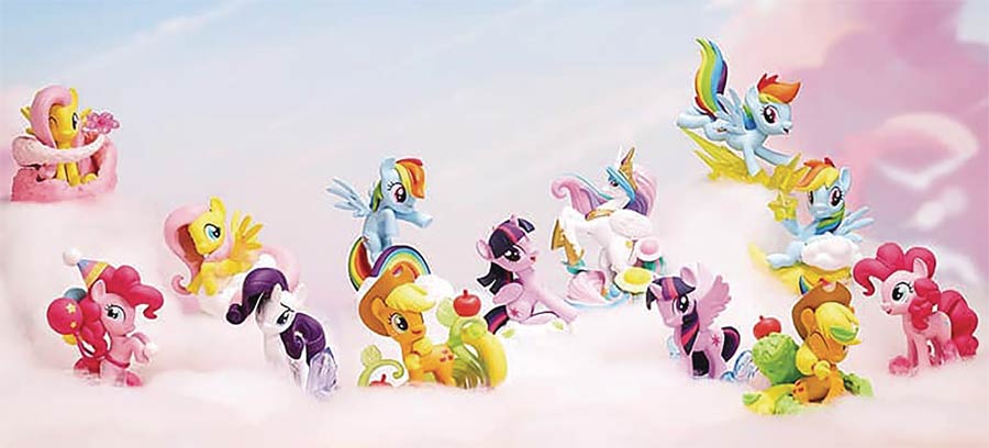 My Little Pony Natural Series Figure Blind Mystery Box 12-Piece Display