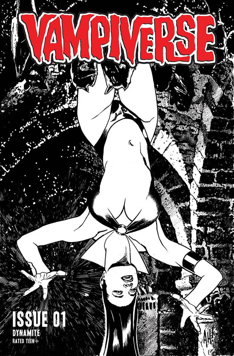 Vampiverse #1 Cover H Incentive Adam Hughes Line Art Cover