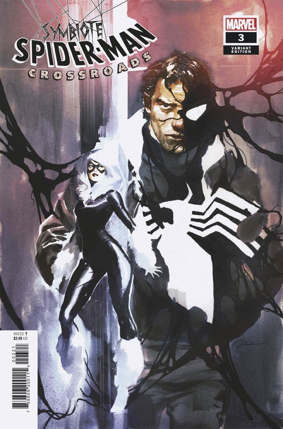 Symbiote Spider-Man Crossroads #3 Cover B Incentive Gerald Parel Variant Cover