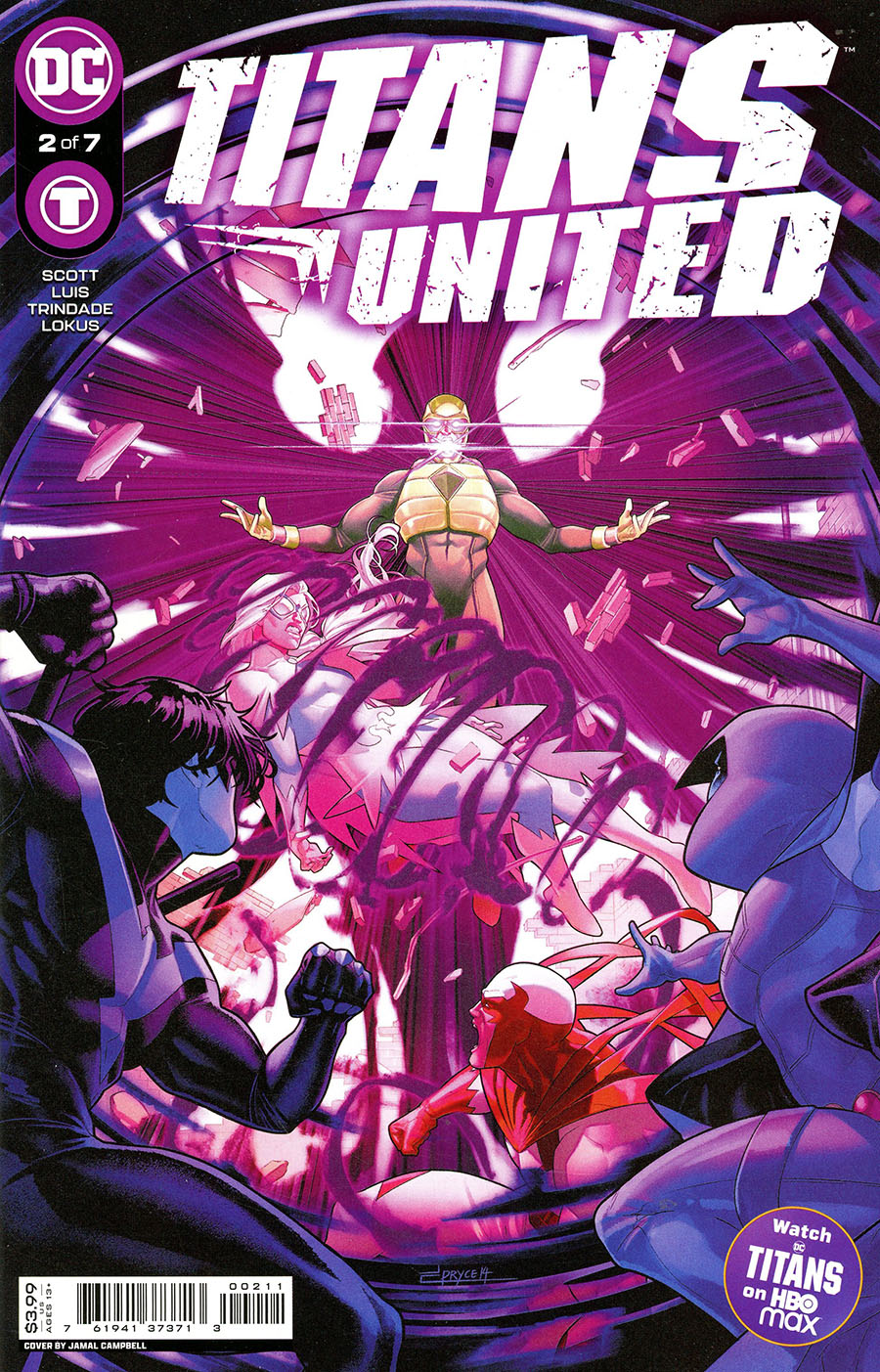 Titans United #2 Cover A Regular Jamal Campbell Cover