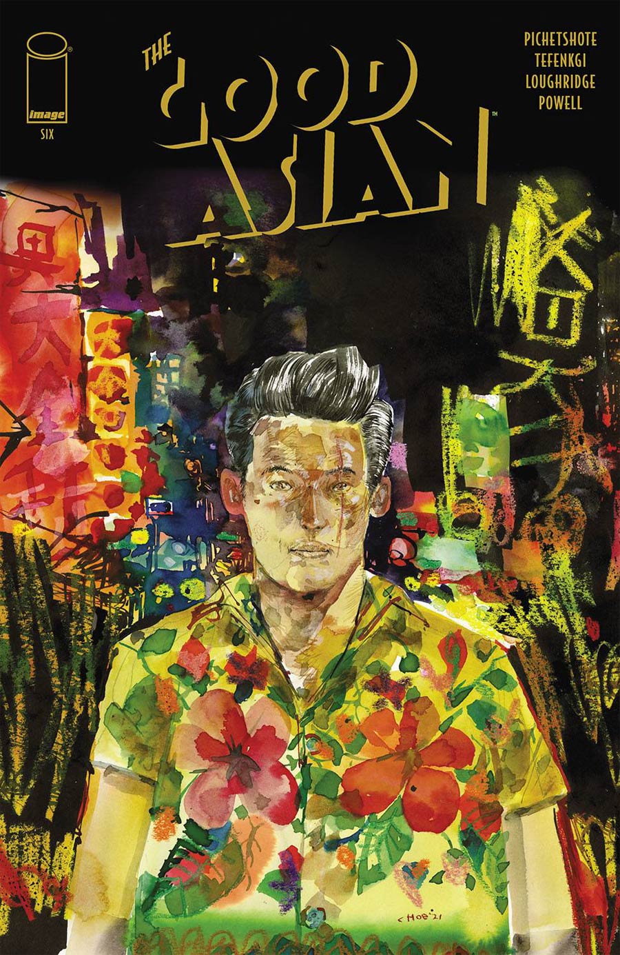 Good Asian #6 Cover B Variant David Choe Cover