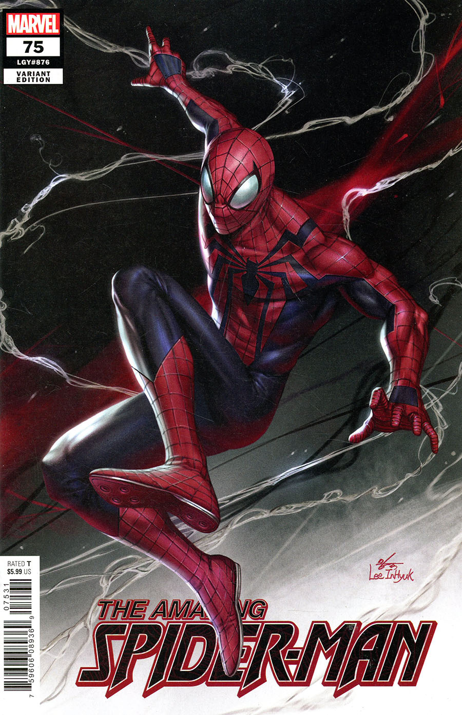 Amazing Spider-Man Vol 5 #75 Cover D Variant Inhyuk Lee Cover