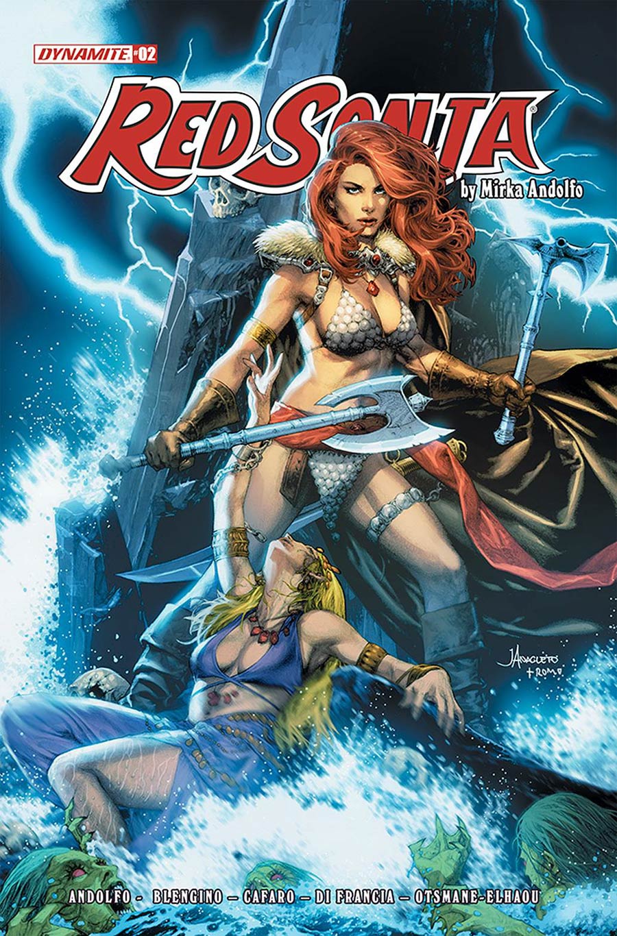 Red Sonja Vol 9 #2 Cover B Variant Jay Anacleto Cover