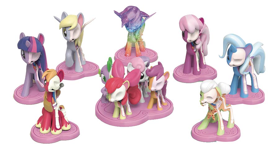 My Little Pony Freenys Hidden Dissectibles Mini Figure Vol 2 Blind Mystery Box 12-Piece Display