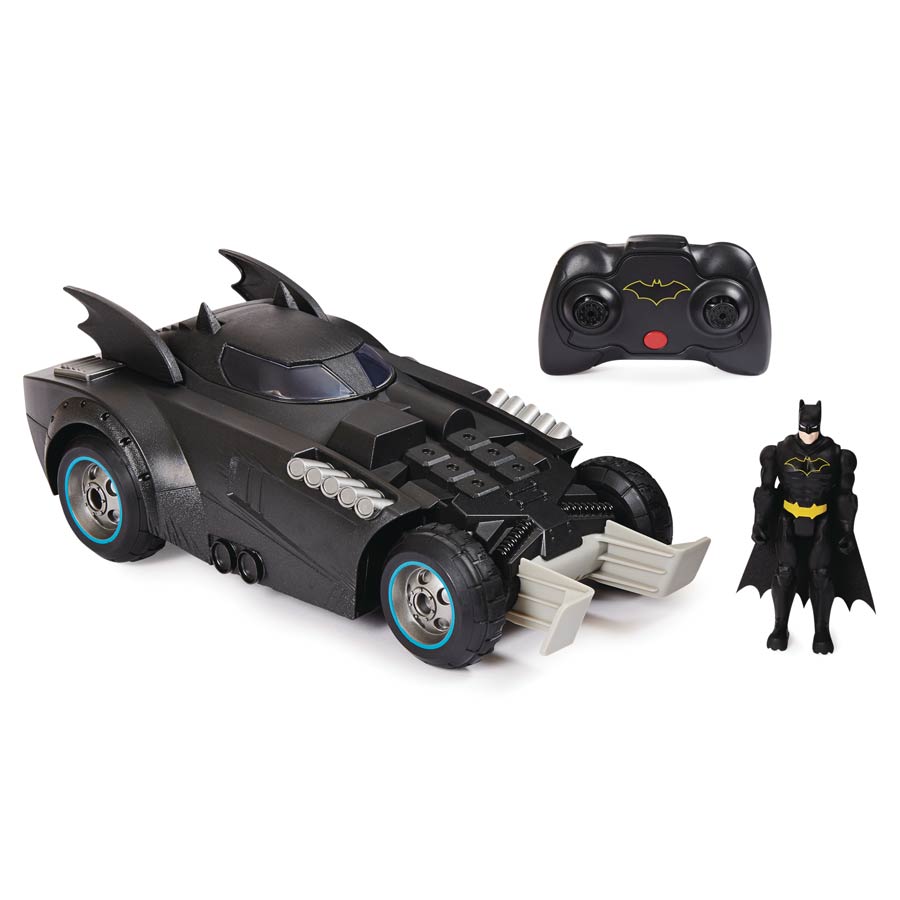 Batman Batmobile Remote Control Vehicle With Batman 4-Inch Action Figure