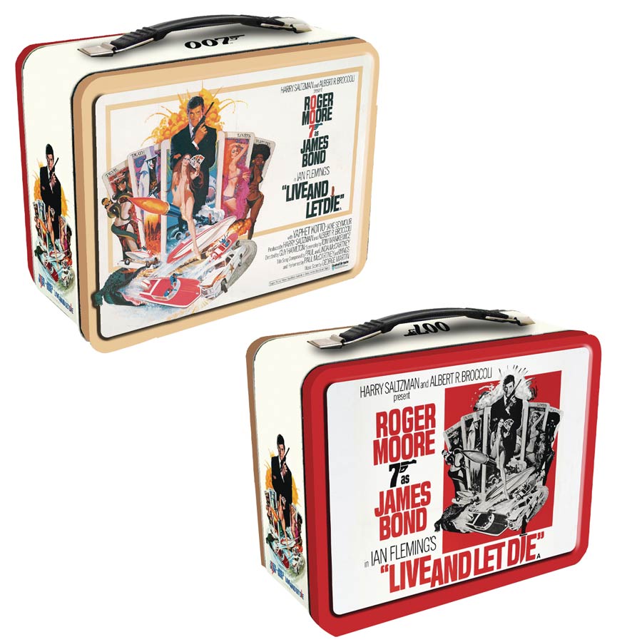 James Bond Tin Tote - Live And Let Die