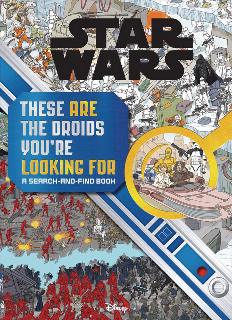 Star Wars These Are The Droids Youre Looking For Search-And-Find Book HC