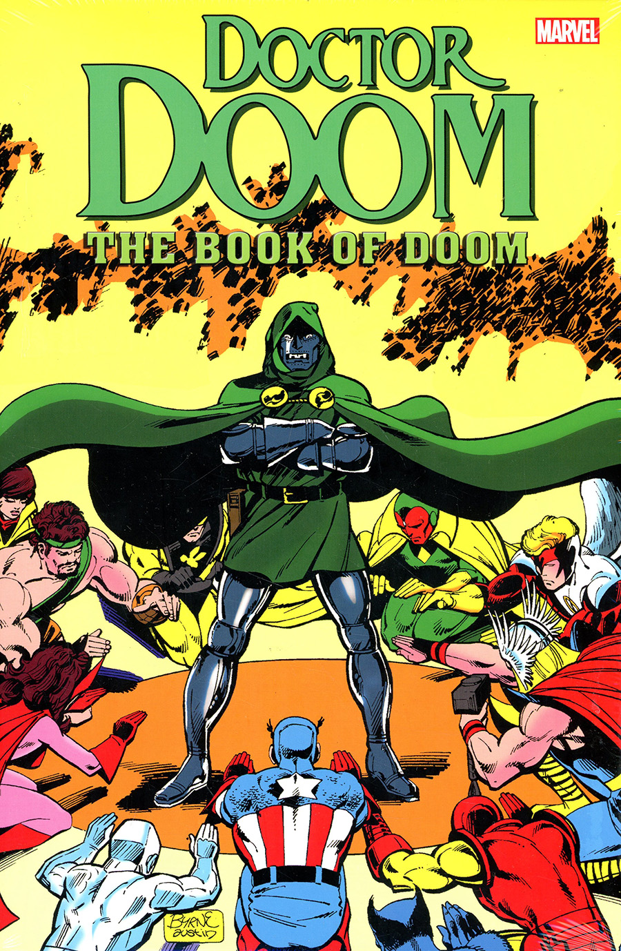 Doctor Doom Book Of Doom Omnibus HC Direct Market John Byrne Variant Cover