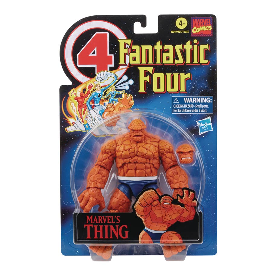 Fantastic Four Legends Vintage Thing 6-Inch Action Figure Case