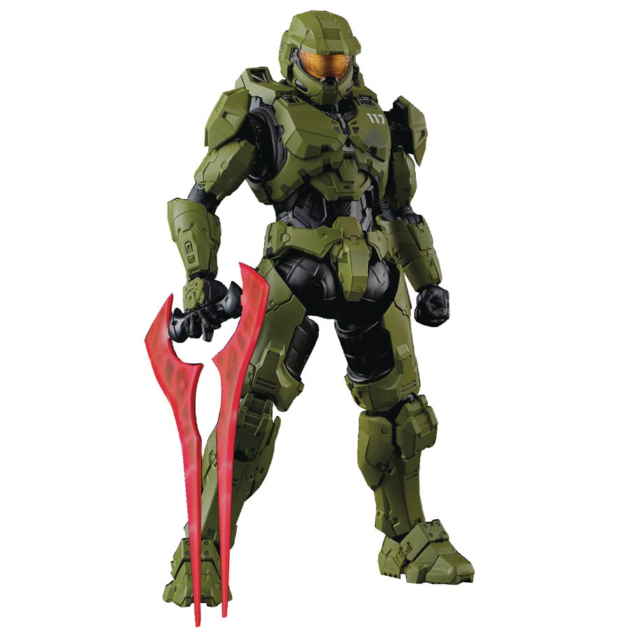 Halo Infinite Master Chief Mjolnir MKVI Gen 3 ReEdit 1/12 Scale Action Figure Previews Exclusive Version