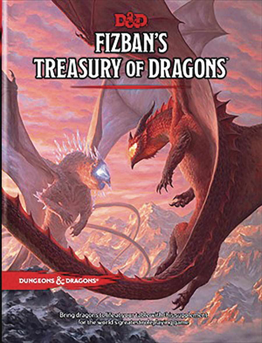 Dungeons & Dragons RPG Fizbans Treasury Of Dragons HC (5E) - RESOLICITED