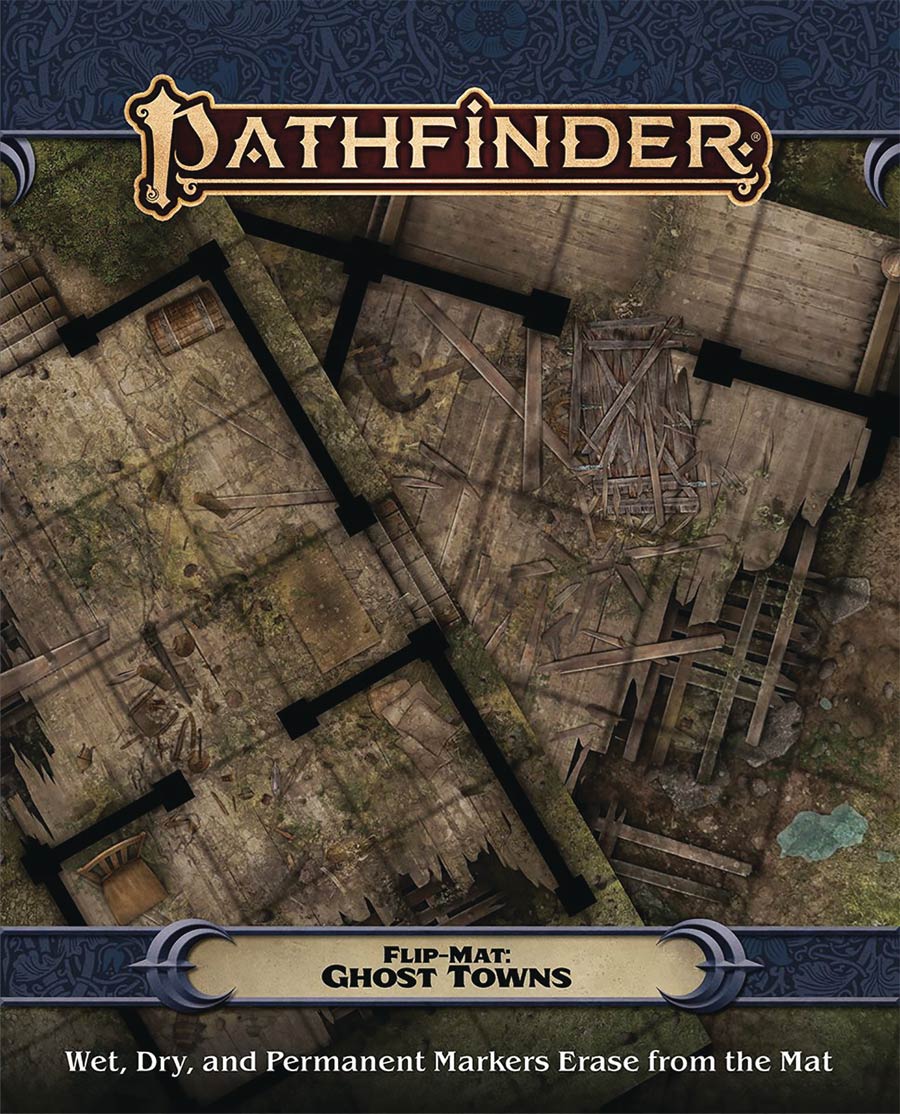 Pathfinder Flip-Mat - Ghost Towns