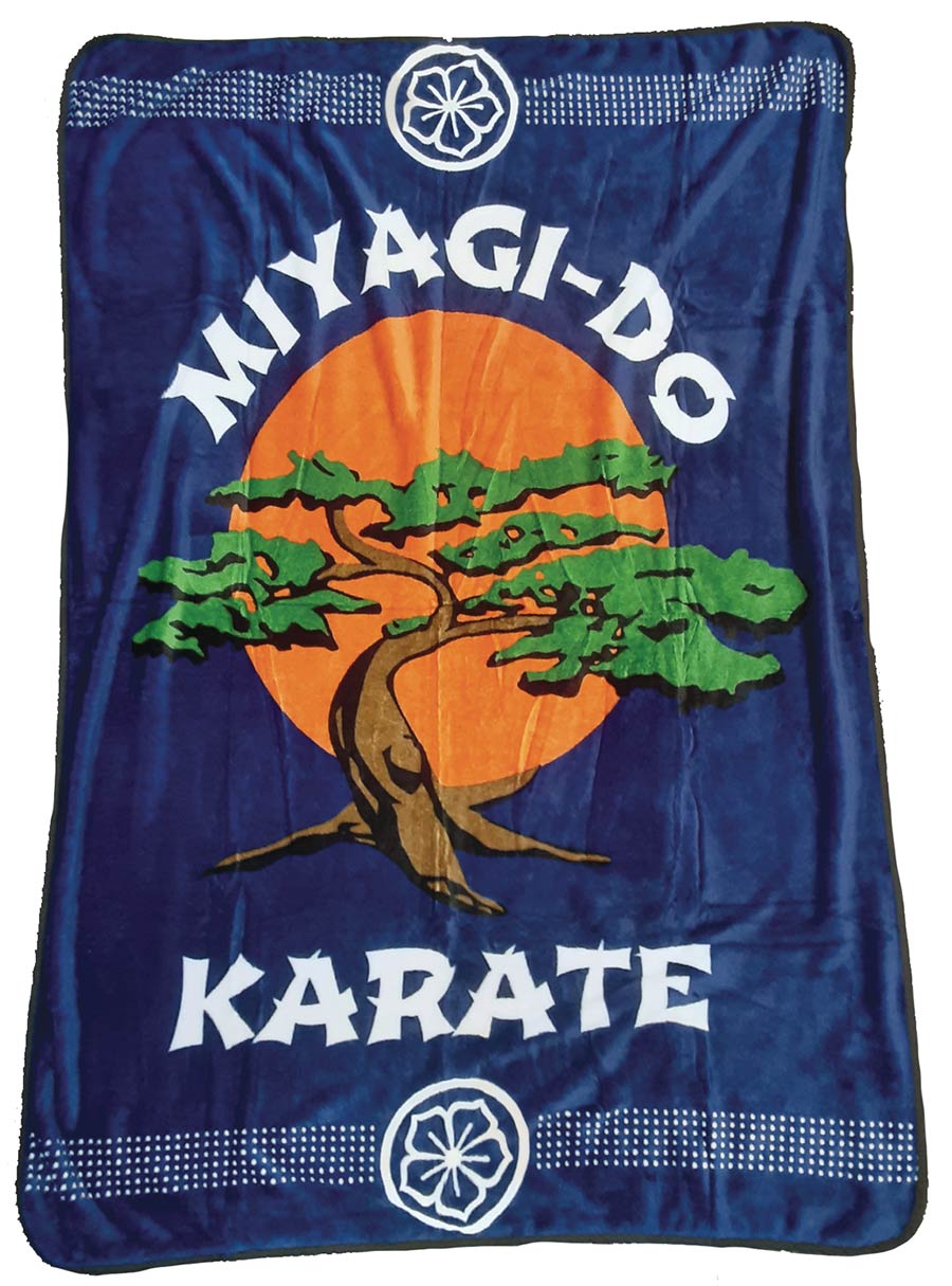 Cobra Kai Miyagi-Do Logo Fleece Blanket
