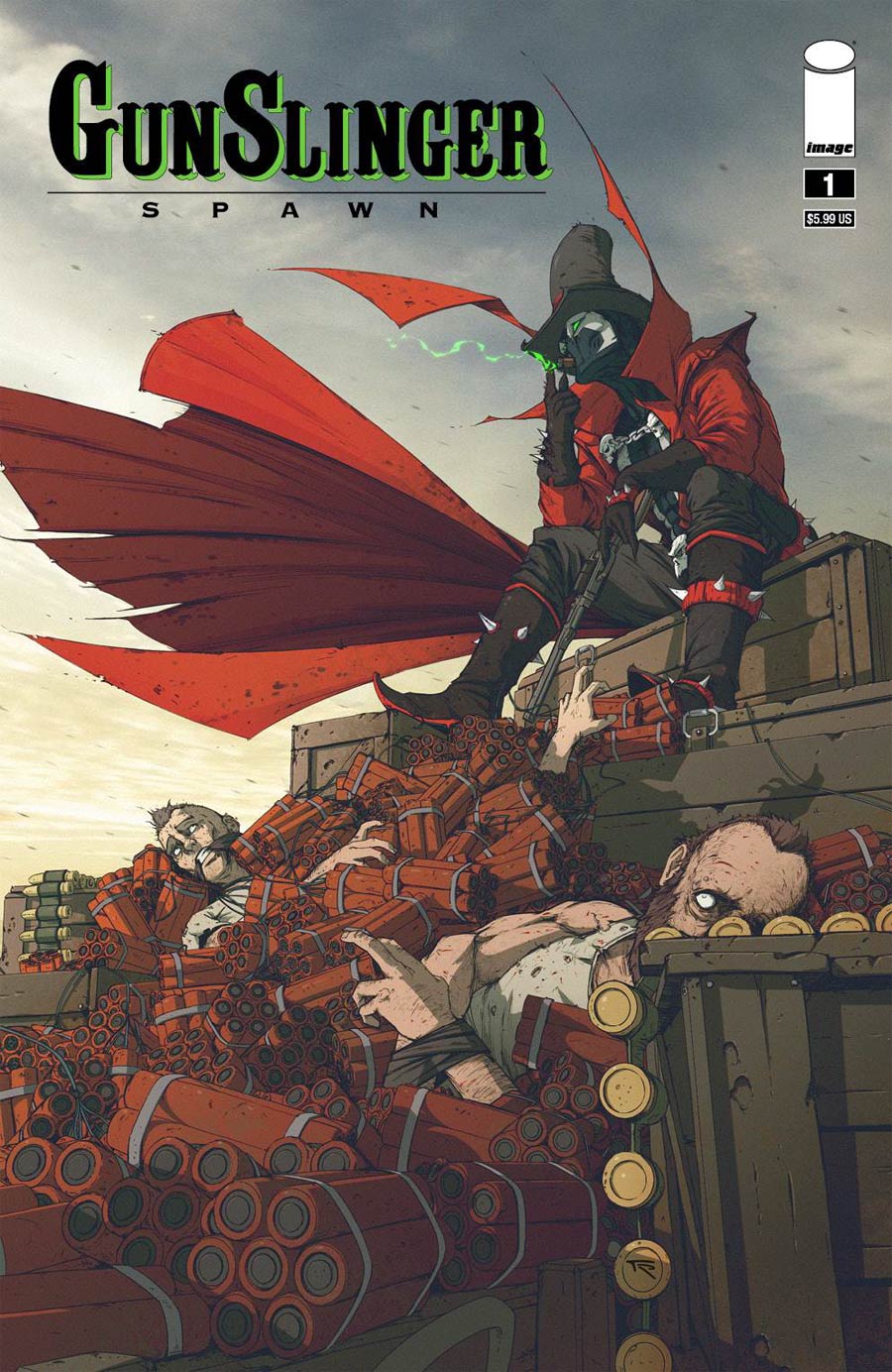 Gunslinger Spawn #1 Cover F Variant Tonton Revolver Cover