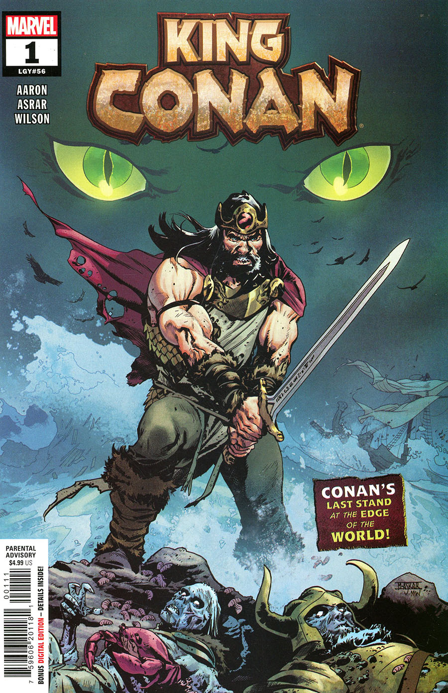 King Conan Vol 2 #1 Cover A Regular Mahmud Asrar Cover