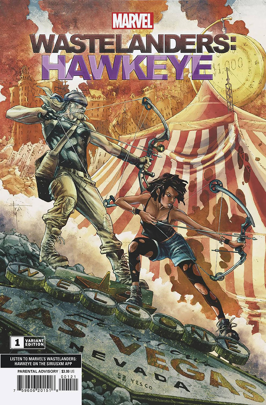 Wastelanders Hawkeye #1 (One Shot) Cover C Variant Francesco Mobili Podcast Cover