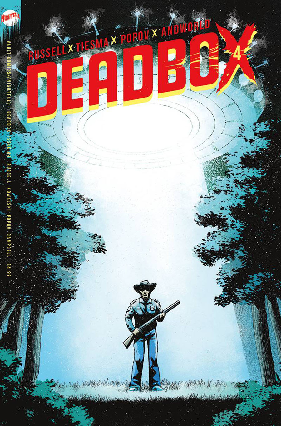 Deadbox #4 Cover B Variant Corin Howell Cover