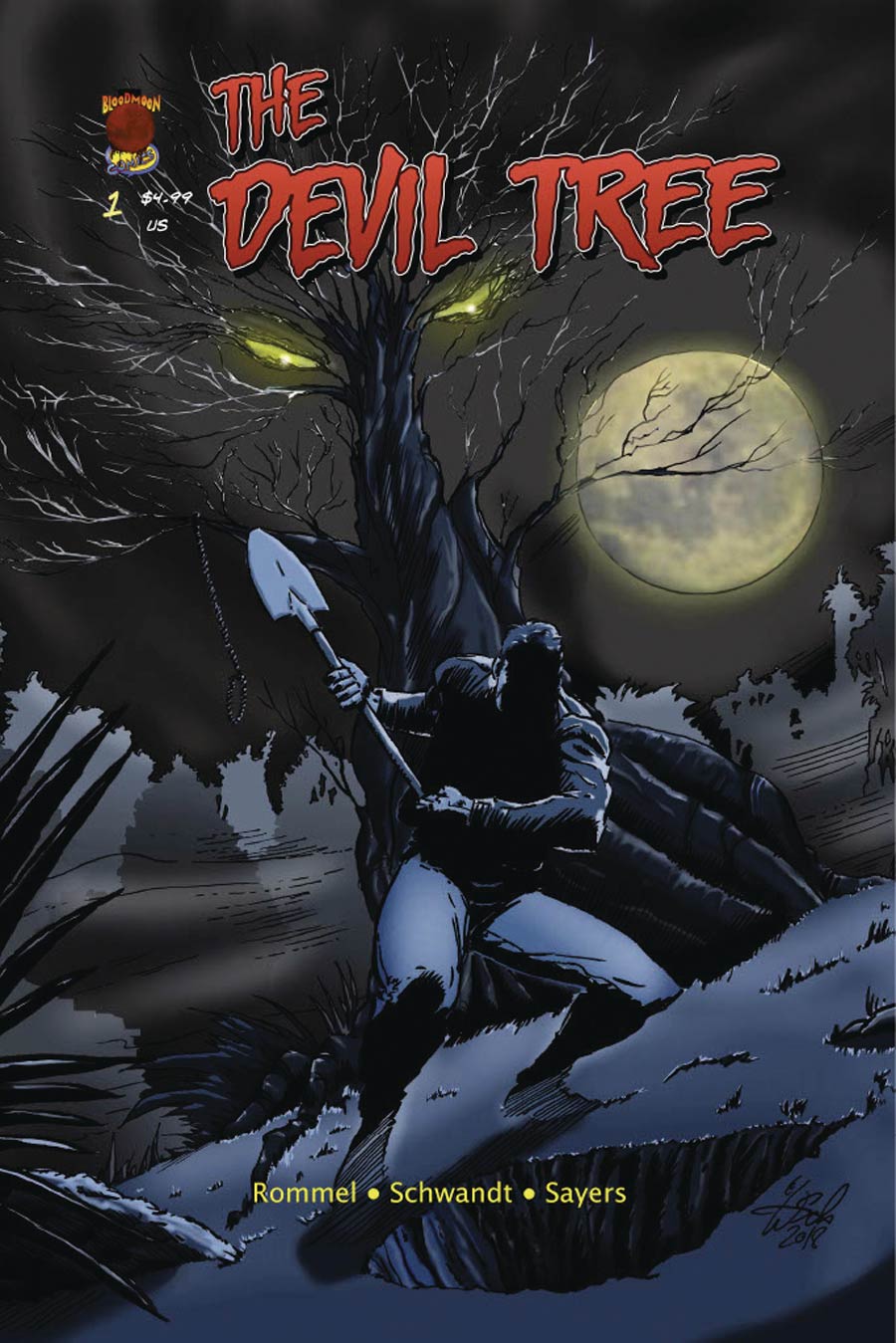 Devil Tree #1 Cover A Regular Wolfgang Schwandt Cover