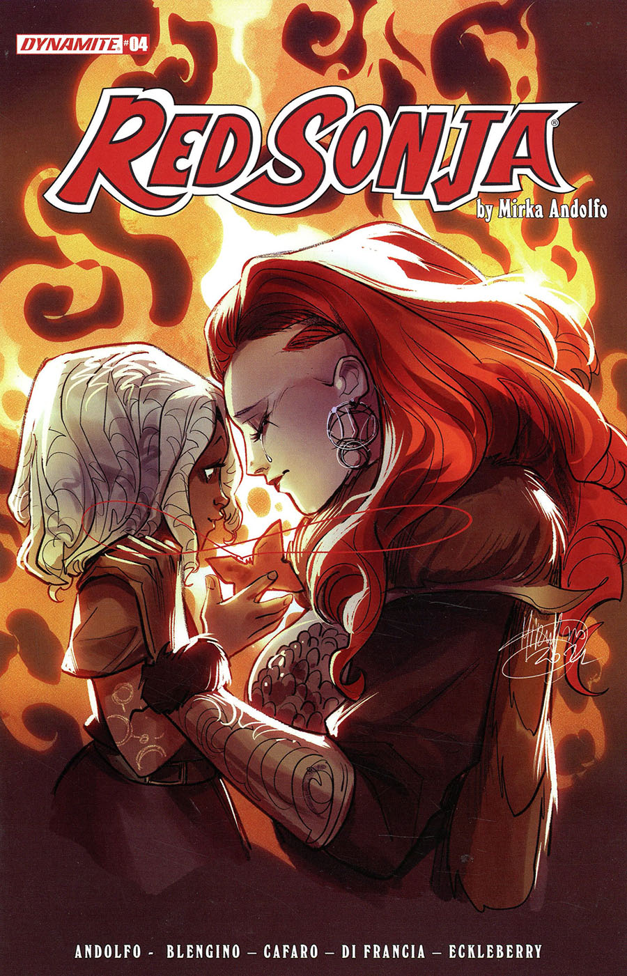 Red Sonja Vol 9 #4 Cover A Regular Mirka Andolfo Cover