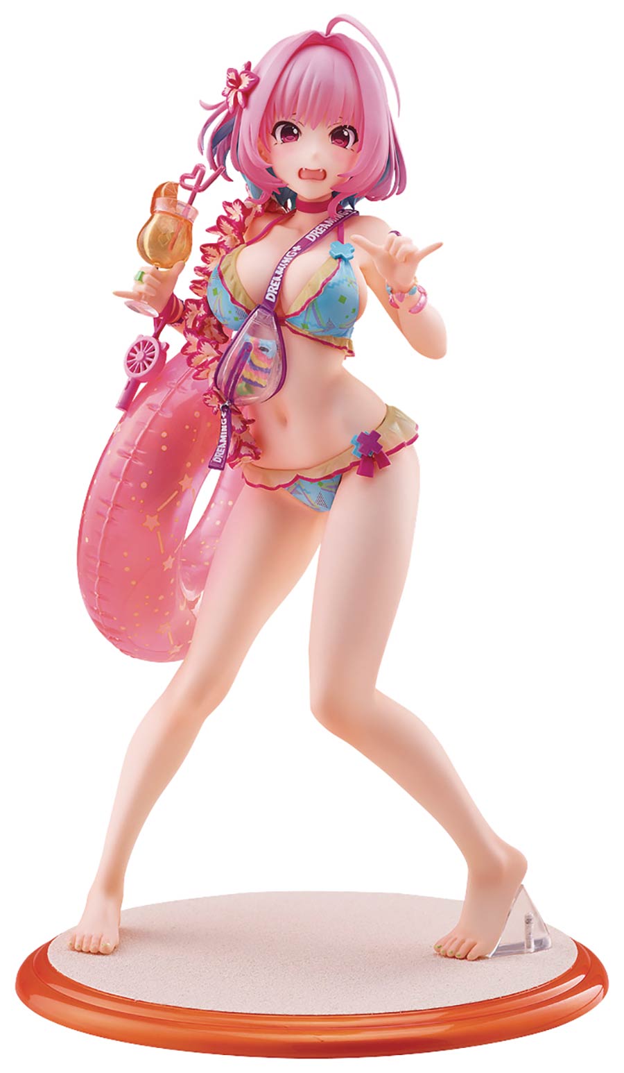 Idolmaster Cinderella Girls Riamu Yumemi Swimsuit Commerce 1/7 Scale PVC Figure