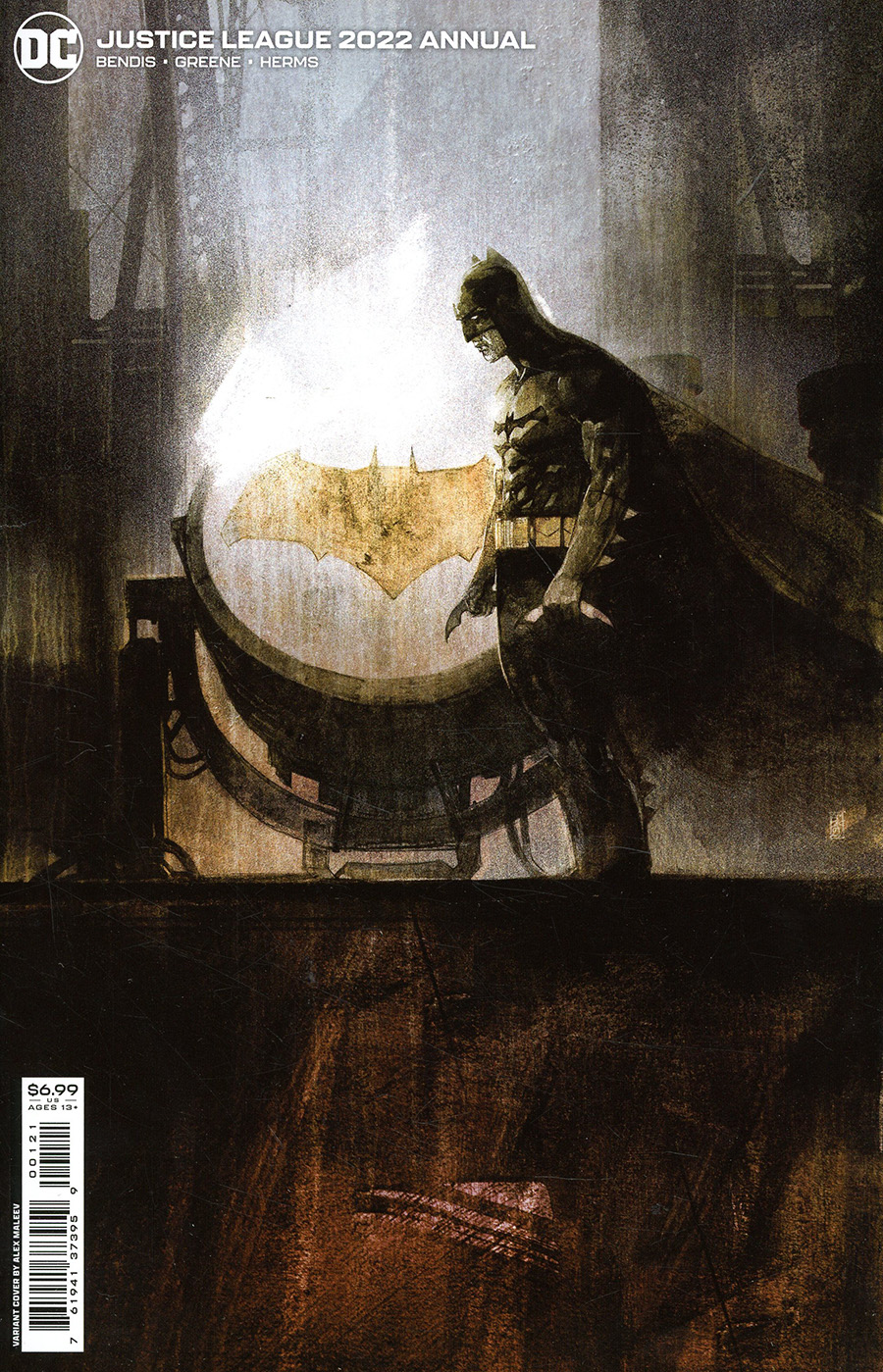 Justice League Vol 4 2022 Annual #1 Cover B Variant Alex Maleev Card Stock Cover